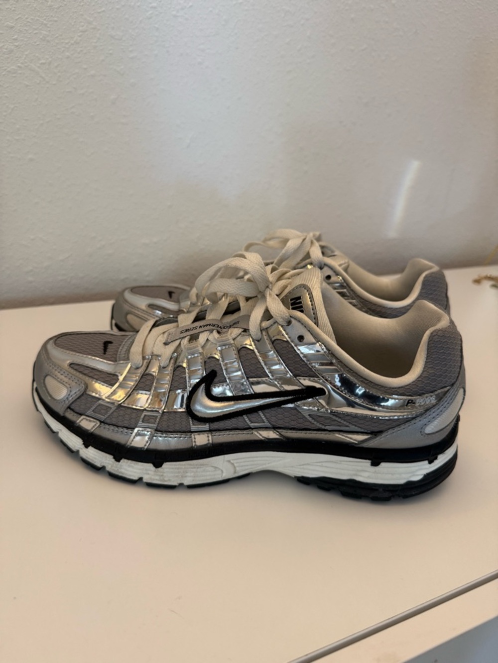 Nike P-6000 Metallic Silver